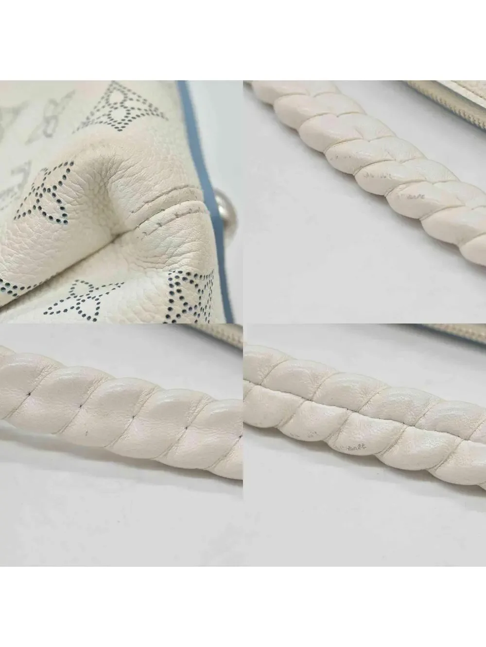 $3950 Louis Vuitton LV Monogram Babylone BB White